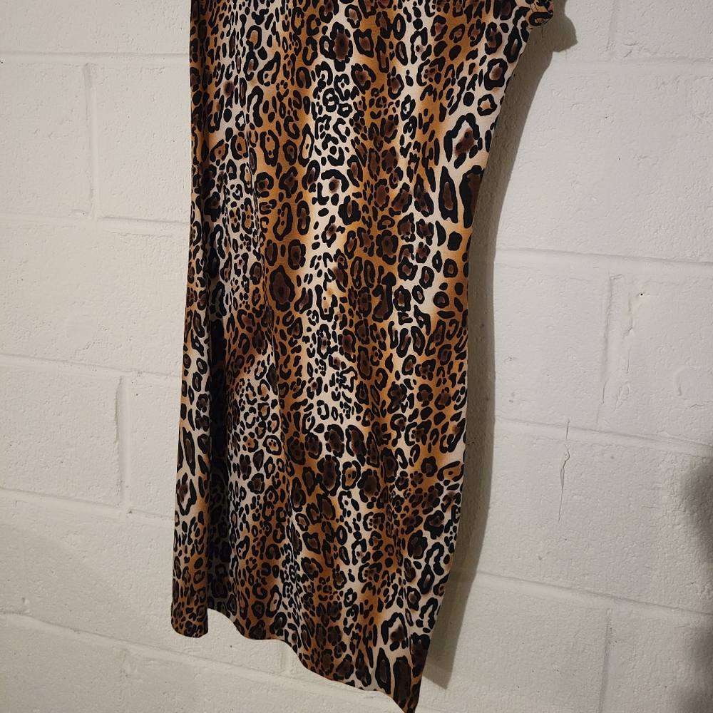 Leopard dress new without tags